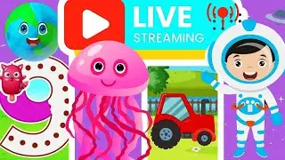 [🔴 LIVE] Animirani Edukativni Program Uživo📚 Učenje i Zabava za Vrtićke Mališane!