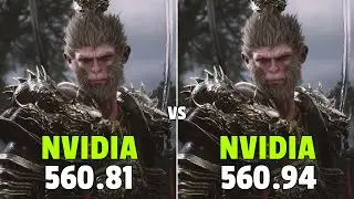 Nvidia Drivers (560.81 vs 560.94) Test in 5 Games RTX 3060Ti