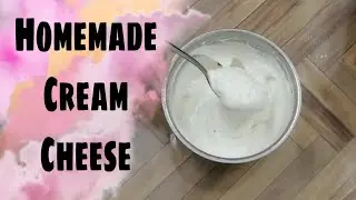 Homemade Cream Cheese|Cream Cheese With 2 Ingredients|Easy Cream Cheese Recipe|Rinju's Food Circle
