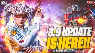 BGMI 3.9 UPDATE IS HERE | LET'S EXPLORE | BGMI LIVE | 120 FPS 