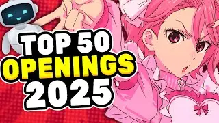 The AI chose the 50 BEST ANIME OPENINGS of 2025 🤖🔥