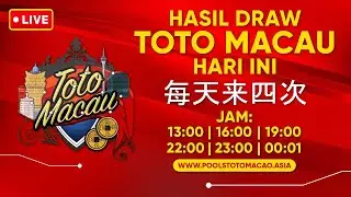 LIVE TOTO MACAU | 04 JUNI 2024 HARI INI | LIVE DRAW TOTO MACAU | LIVE DRAW MACAU | TOTO MACAU