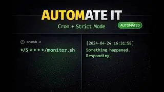 Automate Hacking Tasks with Cron + Bash Strict Mode & Exit Codes Explained (Ch.4)