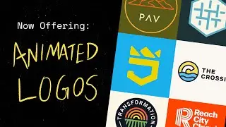 Animated Logos with Bright Coal