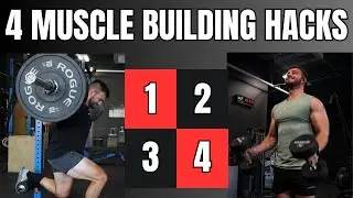 4 Muscle Building Hacks You Need to Do In Workouts