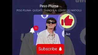 Peso Pluma IA -Quédate Tranquila _ Cover Leo Matiolli