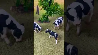 Cows and sheep!!!! #animation #farming #animals #toros #touro #farmlife #farm #cow #funny #torobravo