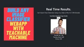 Teachable Machine| Build ANY Image Classification Web App| Zero Code|