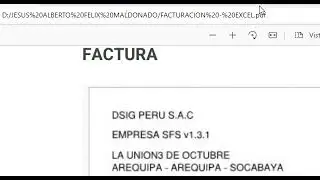 PRACTICA - FACTURACION