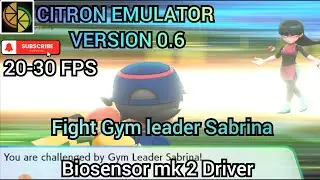 20-30 FPS Playable | Pokemon Lets Go Pikachu | Citron Emulator version 0.6 on android.