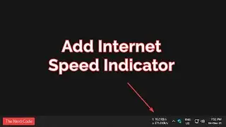 How to show internet speed in windows 11 - Traffic Monitor | 2021