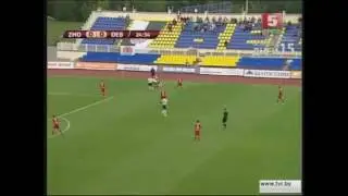 ТОРПЕДО-БЕЛАЗ 1:0 ДЕБРЕЦЕН - Демидович (25)