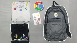 GOOGLE Gave me This!! | Goodies From Google | 30 Days of Google Cloud