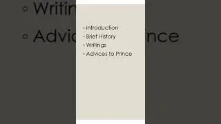 Conclusion of Machiavelli