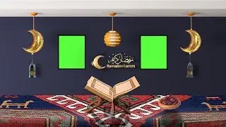 Ramadan Kareem 2019 🌙 Green Screen V.4