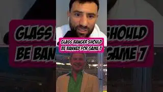 If the Stars make it to Game 7 Glass Banger guy can NOT be in the building.