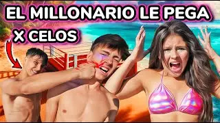 🚨 MILLIONAIRE BEATS UP my NEIGHBOR out of JEALOUSY 😡 *very hard*