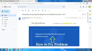 temporary ad serving limit placed on your adsense account || ad serving limit placed how to fixed ||