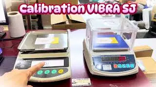 Hướng dẫn calibration VIBRA SJ, hiệu chuẩn cân SJ Nhật Bản