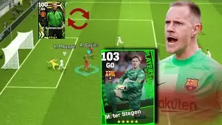 🤯 QUE ISSO TER STEGEN !!? 😳 COLOCOU MEU SCHMEICHEL EPICO NO BANCO DE RESERVA NO EFOOTBALL 2024