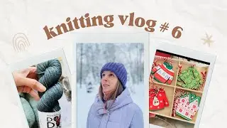 🎄В’язальний влог. Secret Santa. Ярмарок. Багато снігу ❄️
