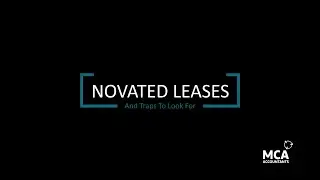 Novated Leases and Traps