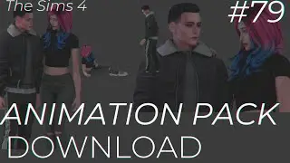 [The Sims 4] Animation Pack  79 (DOWNLOAD) couple, romantic ,kiss