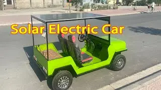 Make your own solar electric car - Full video