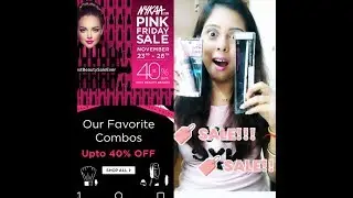 Nykaa Pink Friday Sale Haul | Glam & Glow