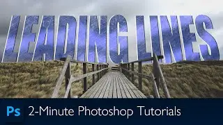 How To Get Good Leading Lines in Photoshop | Photoshop Tutorial
