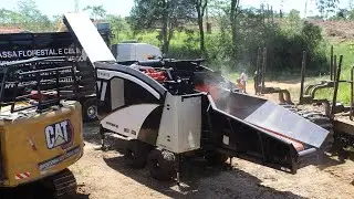 PICADOR FLORESTAL BRONCO 750 T | MOBILE CHIPPER | VANTEC MÁQUINAS