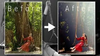 Tutorial how to make dramatic photo