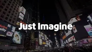 Firefly Takes Over Times Square | Just Imagine | Adobe Firefly