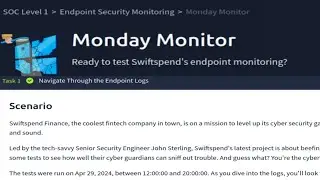 [HINDI] || Monday Monitor  || TRYHACKME WALKTHROUGH || Wazuh & Sysmon || Endpoint Monitoring