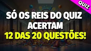 Only the KINGS OF THE QUIZ can get 12 questions right! | GENERAL KNOWLEDGE QUIZ