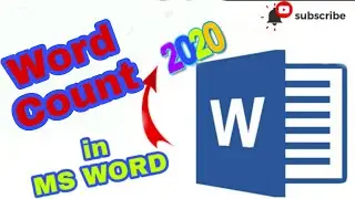 How to count words in ms office|paragraph count|line counts|pages count in ms word