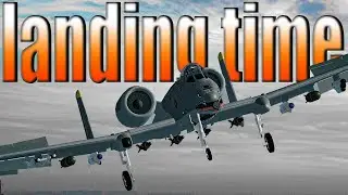 Special landing US Air Force Warthog with Maneuvers | A-10 Thunderbolt II | airshow