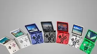 Three new transparent colors for the RG35XXSP
