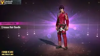 Crimson Heir Bundle 😍❤️ From Freefire Crate | Freefire Mobile #freefire #crimson #ytshorts  #shorts