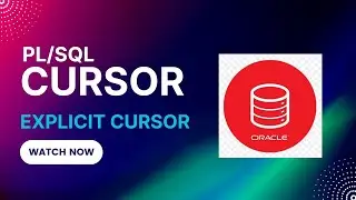 Cursor in PLSQL|Explicit Cursor