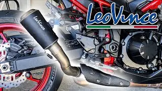 Kawasaki Z900 LeoVince Slip-On Exhaust Sound