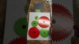 Gear test, cut by TheGameCrafter.com