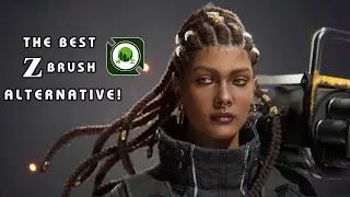 3D Coat sculpting. Blender vs ZBrush sculpting Killer!