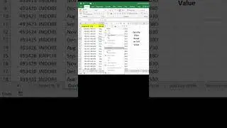 Quickly filter data based on cell value #shorts