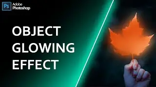 Glowing Object Effect In Photoshop cc | Photoshop Tutorial | Glow Effect
