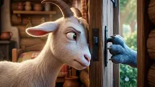 🐺 ВОЛК И СЕМЕРО КОЗЛЯТ 🐐 | Русская народная сказка | Добрый мультфильм для детей
