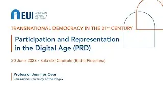 Participation and Representation in the Digital Age (PRD)