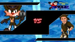 MUGEN Not Nack (Me) vs Not Shane (AI)