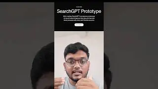 SearchGPT Announced by OpenAi | New Search engine | Google Stock 3% Fall #searchgpt #openai
