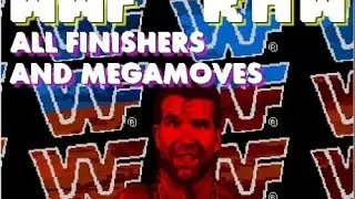 WWF Raw SNES All Finishers and Megamoves